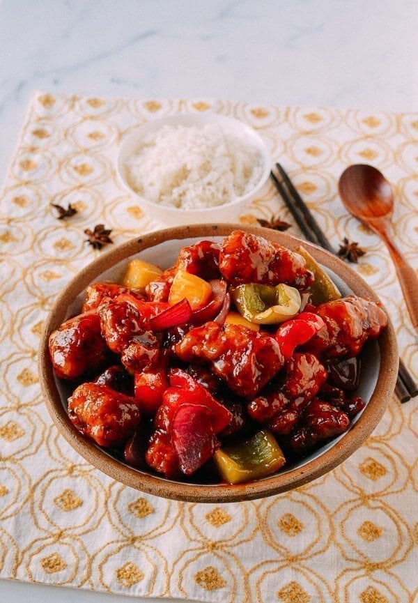 Sweet and Sour Pork, by thewoksoflife.com