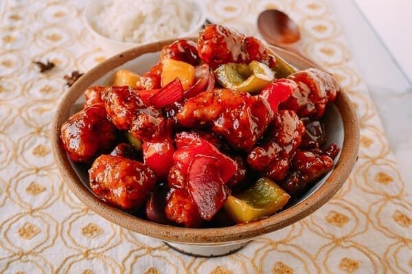 Sweet and Sour Pork, by thewoksoflife.com