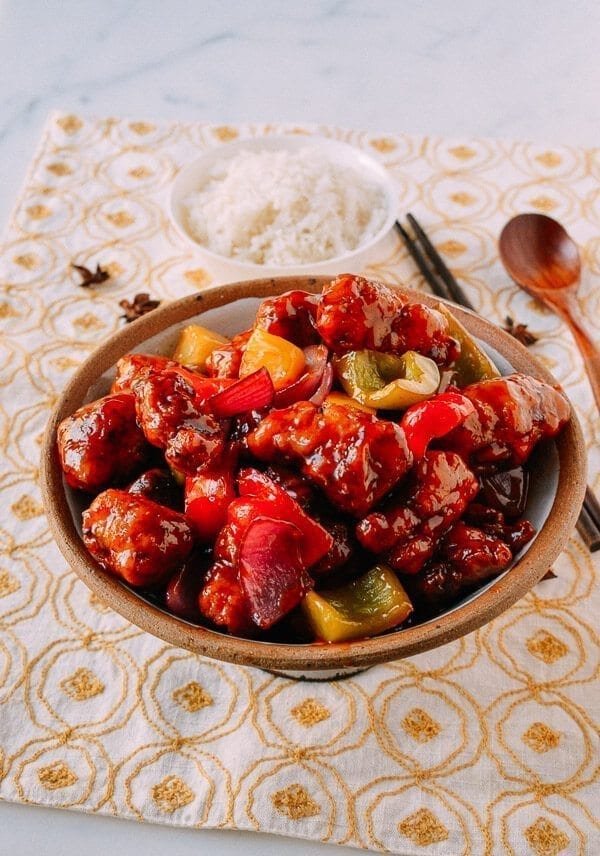 Sweet and Sour Pork, by thewoksoflife.com