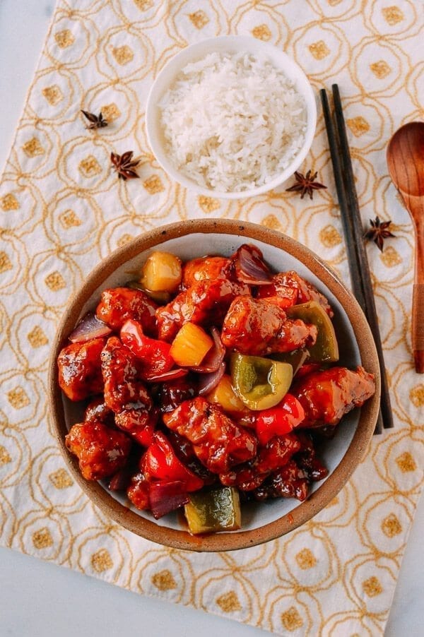 Sweet and Sour Pork, by thewoksoflife.com