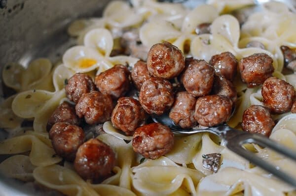 Transfer to a serving bowl and top with the crispy sage, walnuts, and cheese. Serve! 
