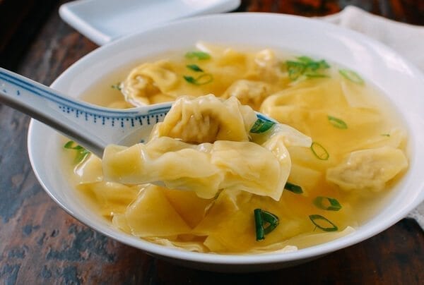 Shanghai Wonton Soup, by thewoksoflife.com