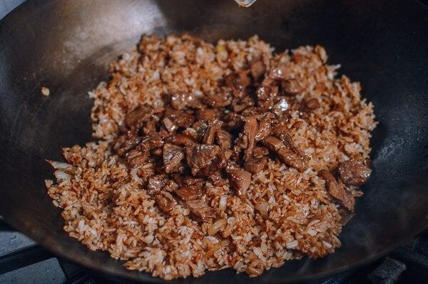Classic Beef Fried Rice, by thewoksoflife.com