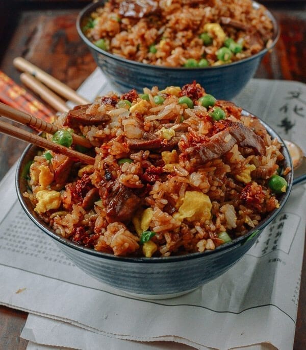 Classic Beef Fried Rice, by thewoksoflife.com