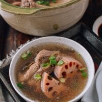 Lotus Root & Pork Soup, by thewoksoflife.com