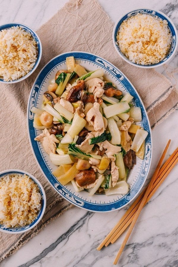 Moo Goo Gai Pan: Mushroom and Chicken Stir Fry