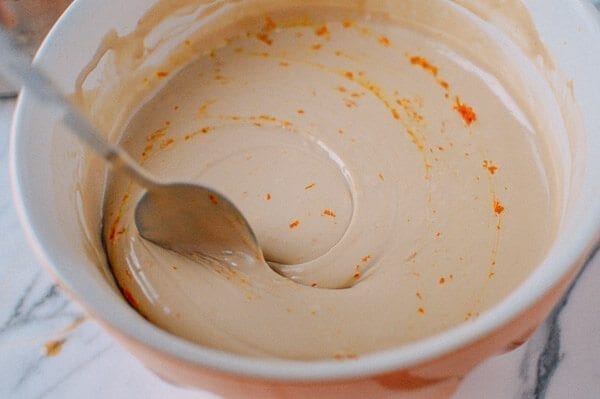 Chinese New Year Sweet Rice Cake (Nian Gao), by thewoksoflife.com