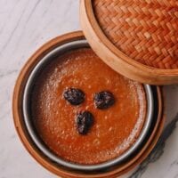 Steamed sweet nian gao