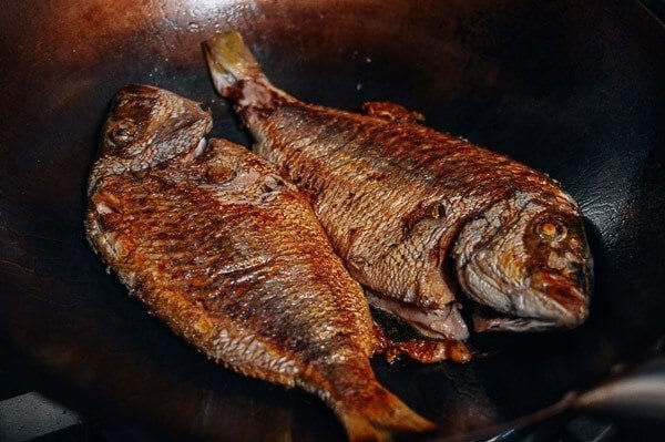 Pan-fried Fish, by thewoksoflife.com