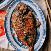 Pan Fried Fish - Chinese Whole Fish Recipe, by thewoksoflife.com