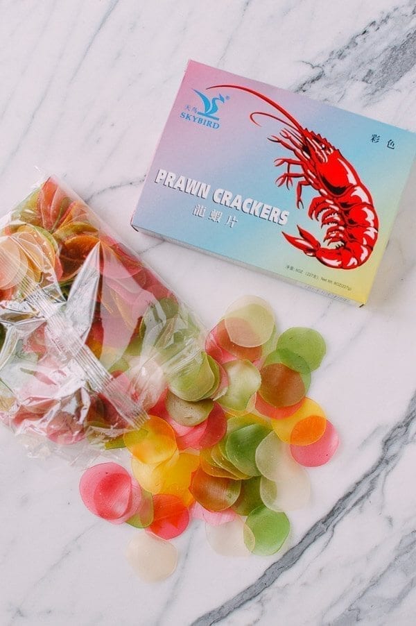 Prawn Crackers, by thewoksoflife.com