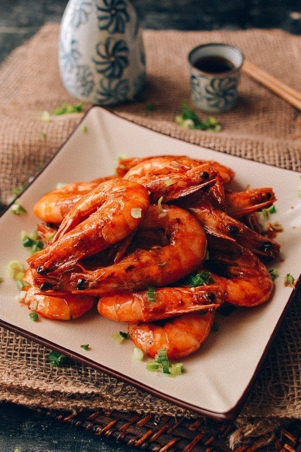 Shanghai Shrimp Stir-fry - You Bao Xia , by thewoksoflife.com