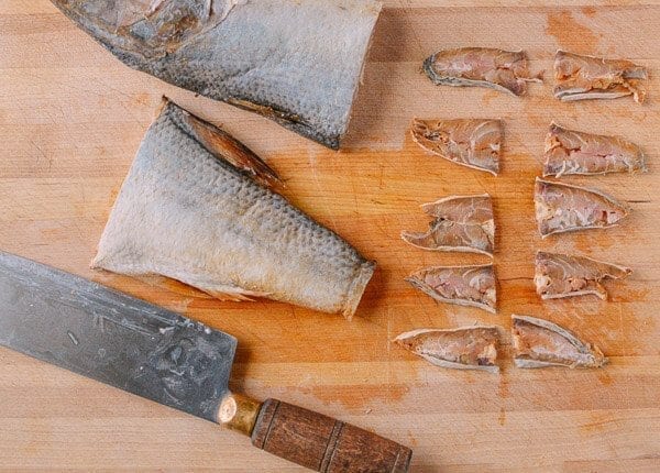 Steamed Pork Cake with Salted Fish, by thewoksoflife.com