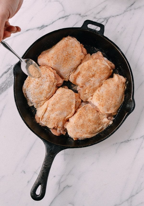 Easy Asian Dry Rub Chicken, by thewoksoflife.com