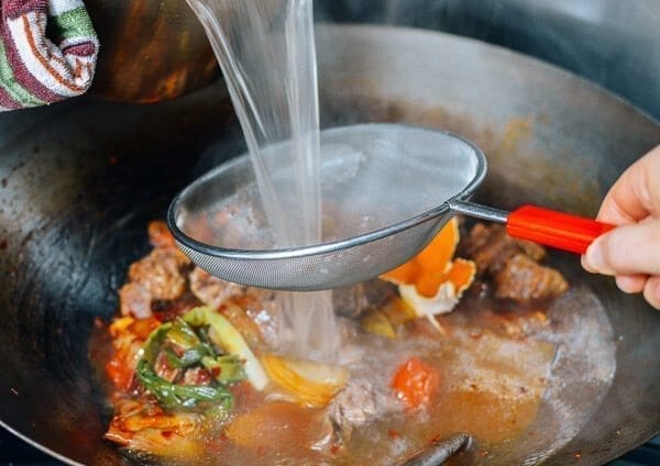 Spicy Beef Noodle Soup, by thewoksoflife.com