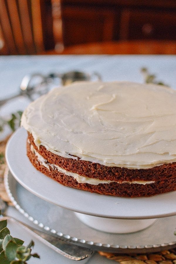 Our Favorite Carrot Cake Recipe, by thewoksoflife.com