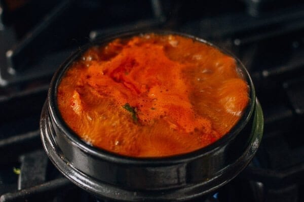 Kimchi Stew (Kimchi Jigae), by thewoksoflife.com
