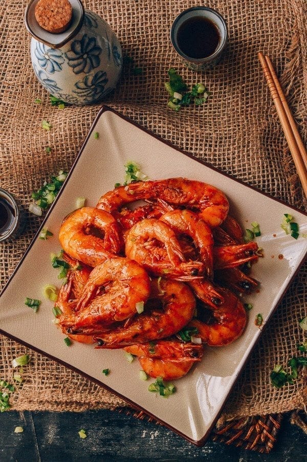 Shanghai Shrimp Stir-fry - You Bao Xia , by thewoksoflife.com