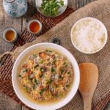 Chinese Steamed Pork Cake with salted fish