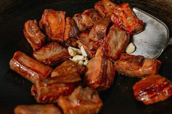 Braised Pork Ribs and Taro Stew, by thewoksoflife.com