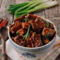 Braised pork ribs with taro
