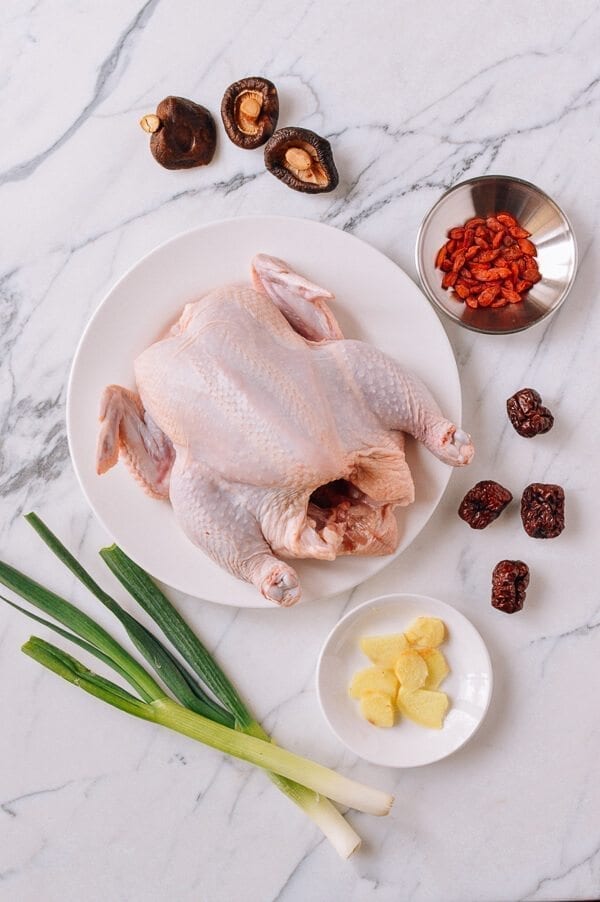 Chinese Chicken Mushroom Soup, by thewoksoflife.com