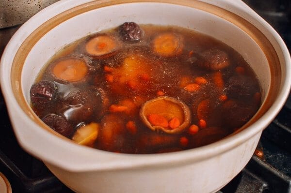 Chinese Chicken Mushroom Soup, by thewoksoflife.com