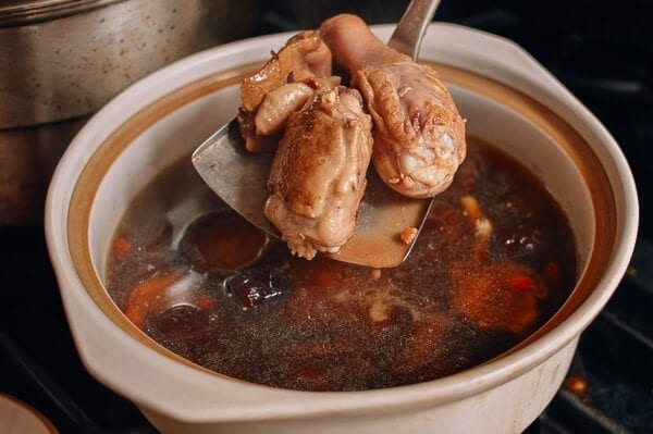 Chinese Chicken Mushroom Soup, by thewoksoflife.com