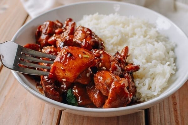 Mall Chicken Teriyaki, by thewoksoflife.com