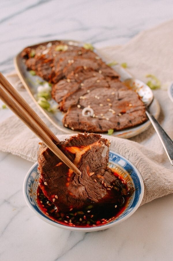 Spiced Braised Beef Shank, by thewoksoflife.com