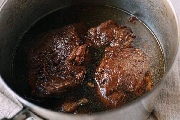 Spiced Braised Beef Shank, by thewoksoflife.com