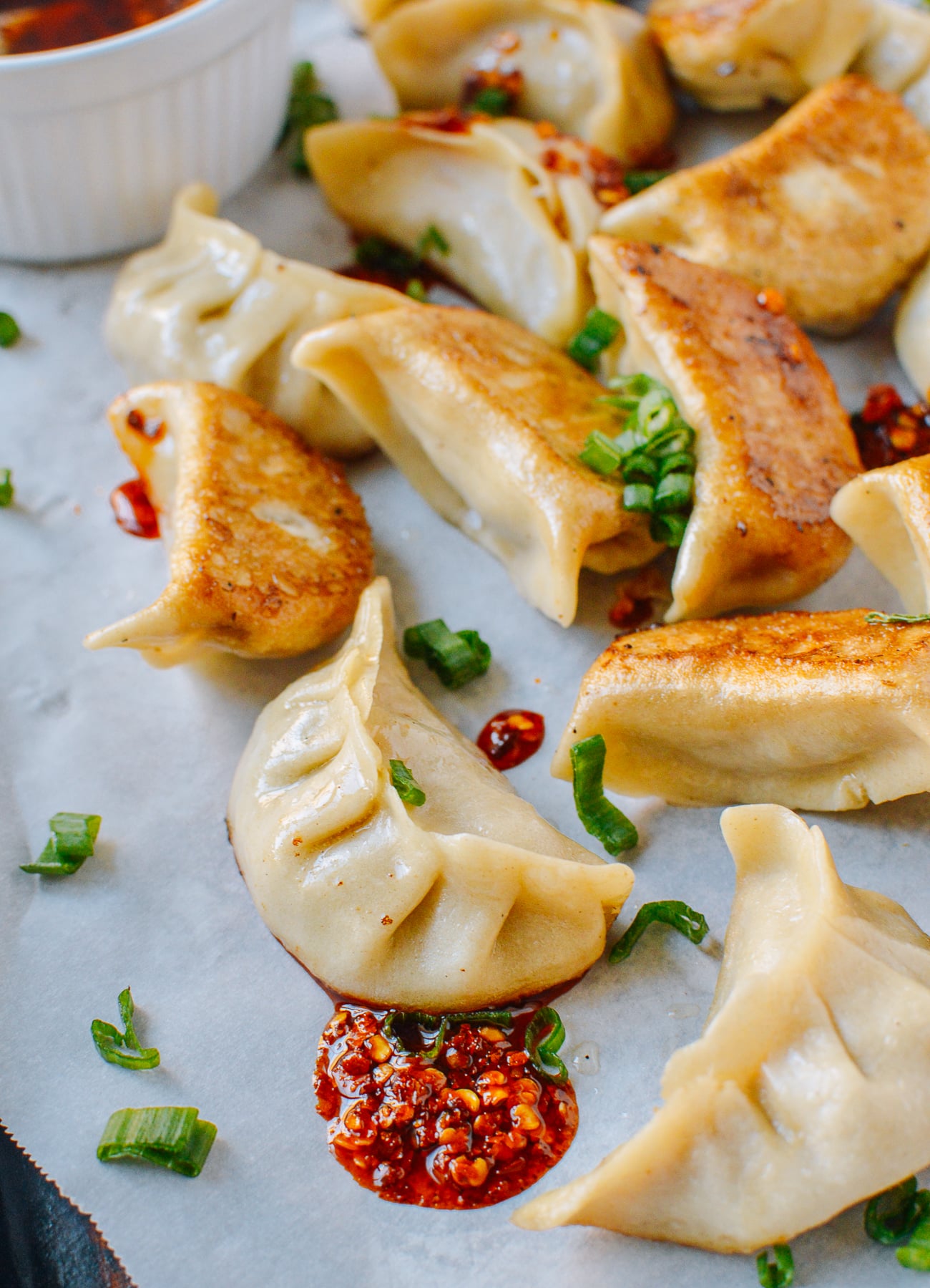 Chinese Chicken and Mushroom Dumplings