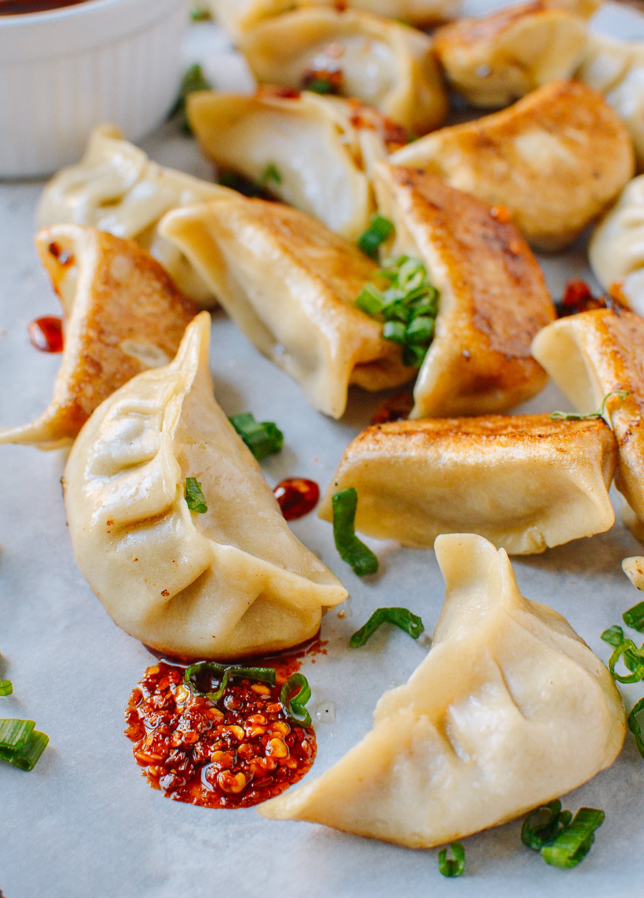 Chicken Dumplings with Shiitake Mushrooms