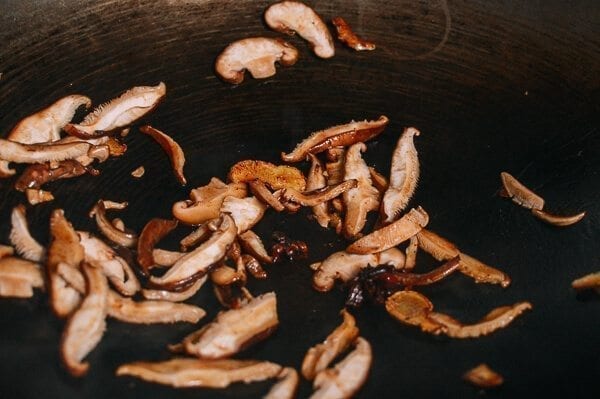 Braised Glass Noodles with Pork & Napa Cabbage, by thewoksoflife.com