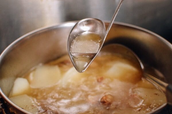 Simple Oxtail Soup, by thewoksoflife.com