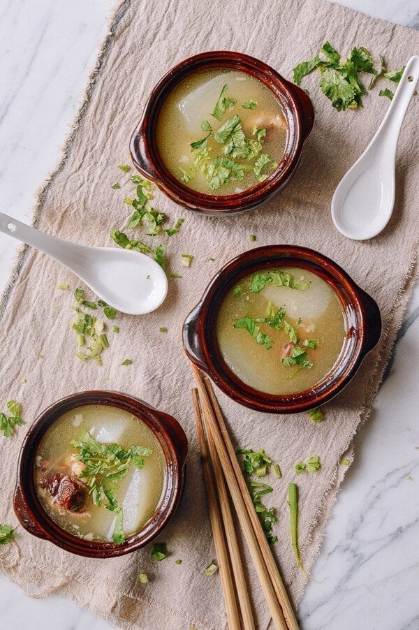 Simple Oxtail Soup, by thewoksoflife.com