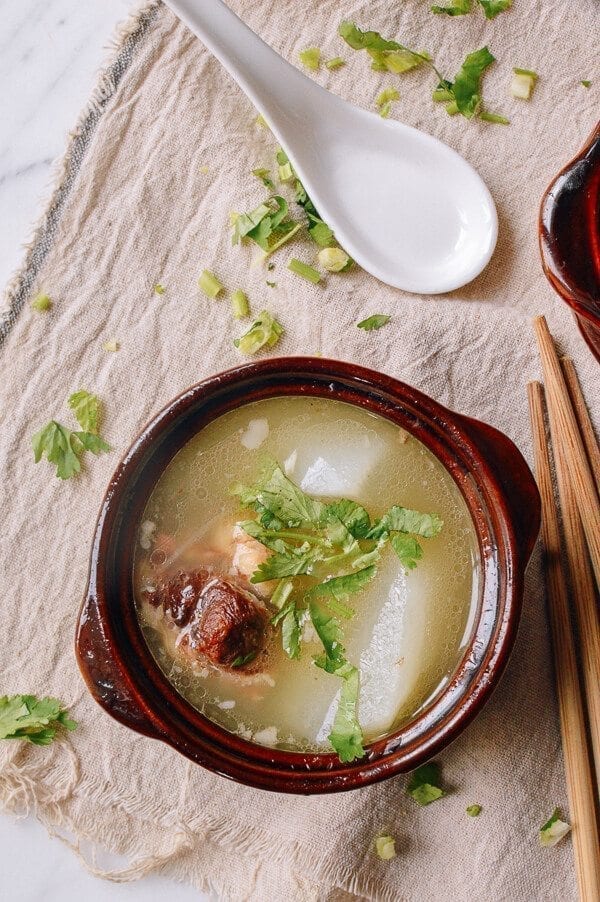 Simple Oxtail Soup, by thewoksoflife.com