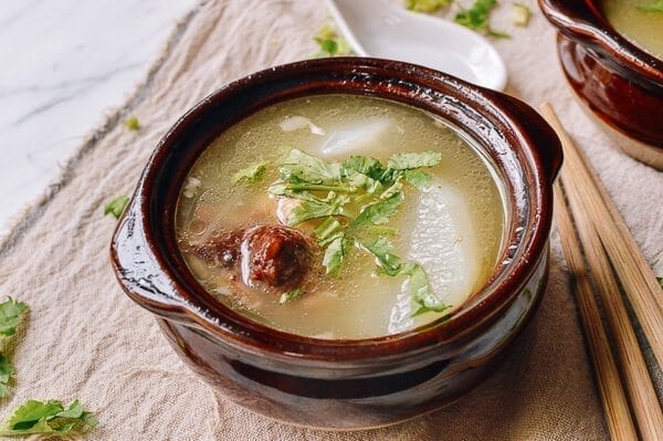 Simple Oxtail Soup, by thewoksoflife.com
