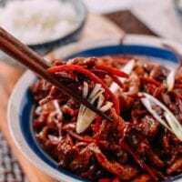 Pork Stir-Fry with Sweet Bean Sauce, by thewoksoflife.com