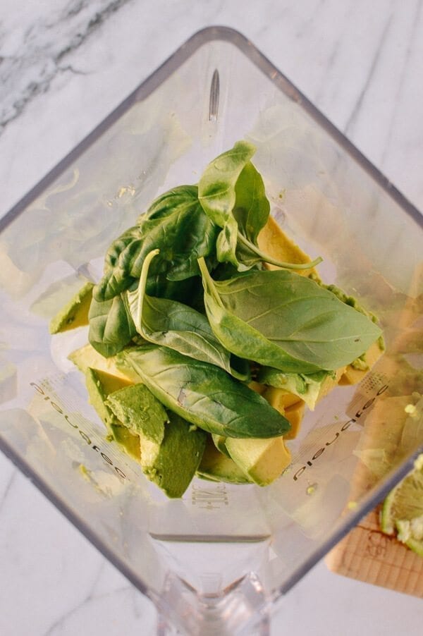 Avocado Smoothies with Boba, by thewoksoflife.com