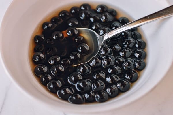 Avocado Smoothies with Boba, by thewoksoflife.com