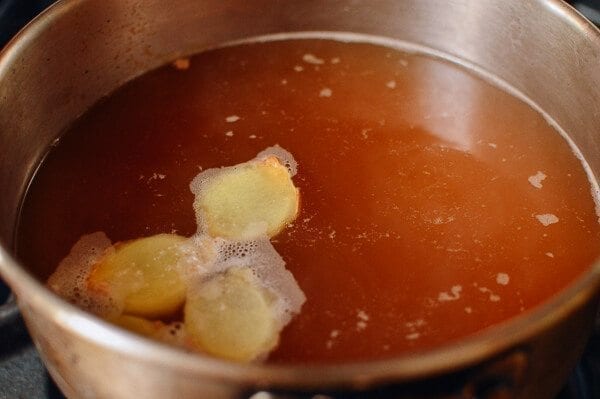 Udon Noodle Soup with Chicken & Mushrooms, by thewoksoflife.com