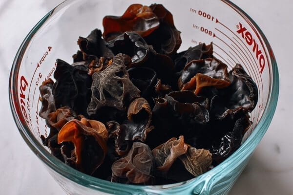 Wood Ear Mushroom Salad, by thewoksoflife.com