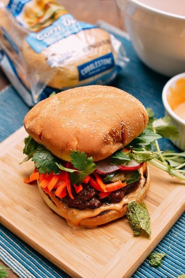 The Vietnamese Style Banh Mi Burger