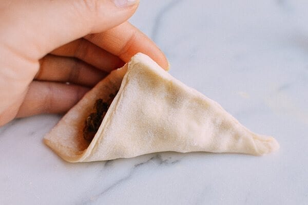 Beef Curry Puffs, by thewoksoflife.com