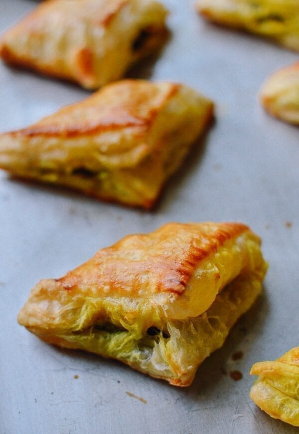 Chinese Curry Puffs with Beef