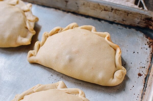 A Beef & Cheese Empanada Recipe: Baked OR Fried, by thewoksoflife.com
