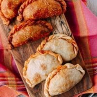 Fried and baked empanadas