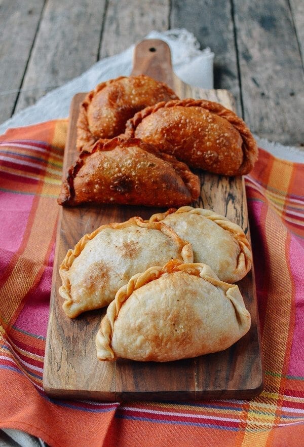 A Beef & Cheese Empanada Recipe: Baked OR Fried, by thewoksoflife.com