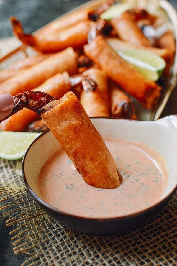Coconut Firecracker Shrimp, by thewoksoflife.com